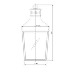 Tekna NAUTIC Montrose Suspension lamp