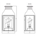 Tekna NAUTIC Pagode Wandlamp