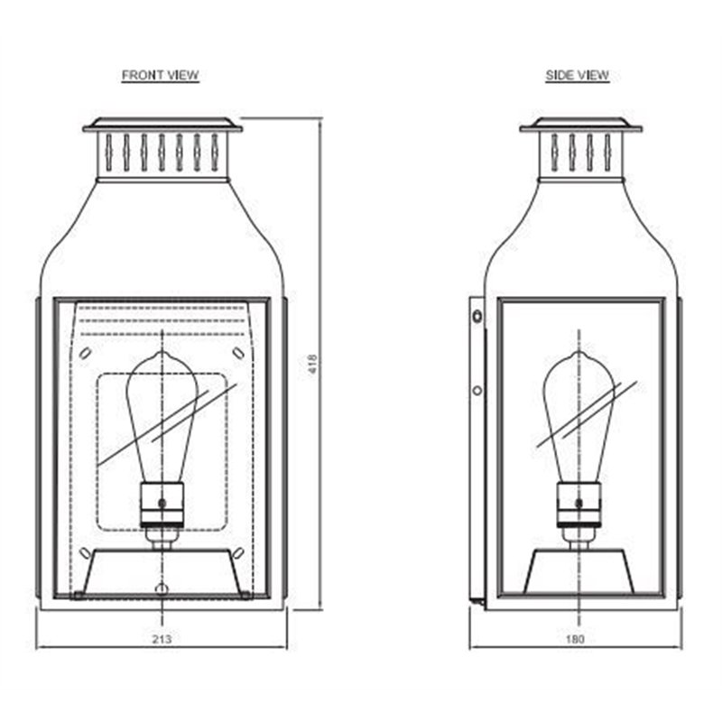 Tekna NAUTIC Pagode Wandlamp