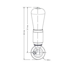 Tekna NAUTIC Thorn Pete Wall lamp