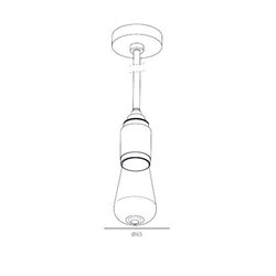 Tekna NAUTIC Thorn Pete 60 Suspension lamp
