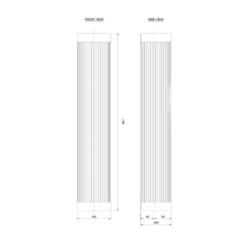 Tekna ARTON Mercer Long Wandlamp