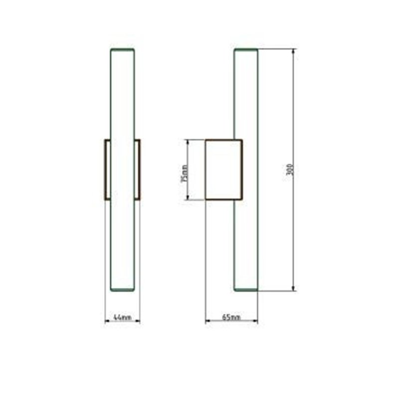 Tekna ARTON Phara Large Single Wandlamp
