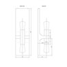 Tekna ARTON Walcott Twin Wall lamp