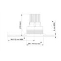 Tekna FLATSPOT 1 - TRIMLESS 12V LED Inbouwspot