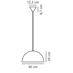 Nordlux Ellen 40 suspension lamp