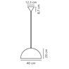 Nordlux Ellen 40 suspension lamp