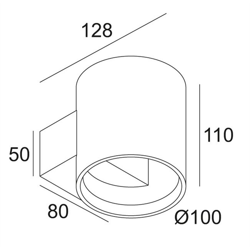 Delta Light ORBIT T LED Wandlamp