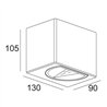 Delta Light TIGA LED BS DIM8 Wall lamp