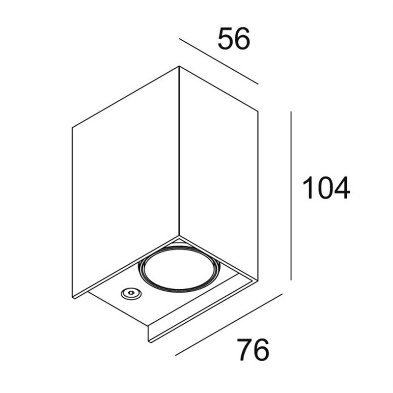 Delta Light MONO II LED Wandlamp