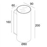 Delta Light Nocta Rd80 Down-Up Sp wall lamp