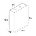 Delta Light Nocta Sq155 Down-Up Vwfl Wandlamp