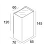 Delta Light Nocta Sq85 Vwfl wall lamp