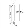 Delta Light INLET S HW Wall lamp