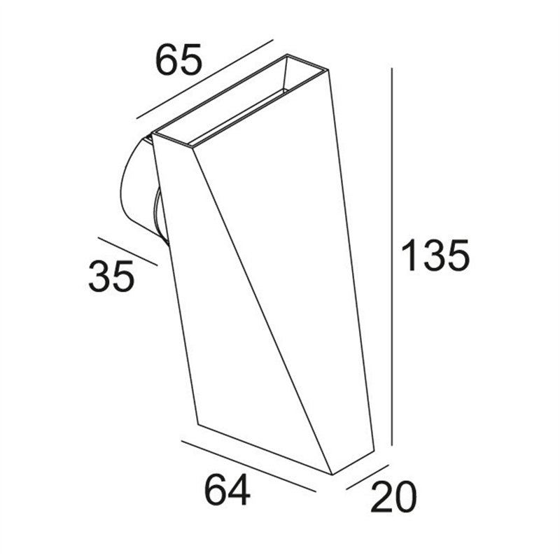 Delta Light TOPIX WW Wandlamp