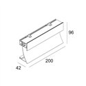 Delta Light INLET TRIMLESS H20 Wandlamp