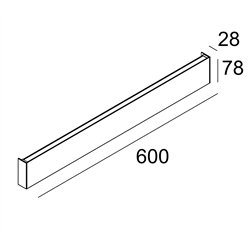 Delta Light Femtoline W Down-Up 600 wall lamp