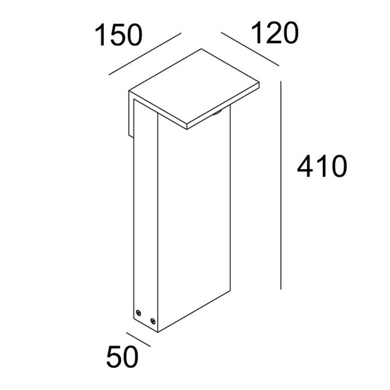 Delta Light OBLIX 40 Tuinpaal