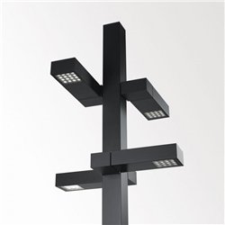 Delta Light POLESANO 6M - 4 ANCHORED Garden lamppost