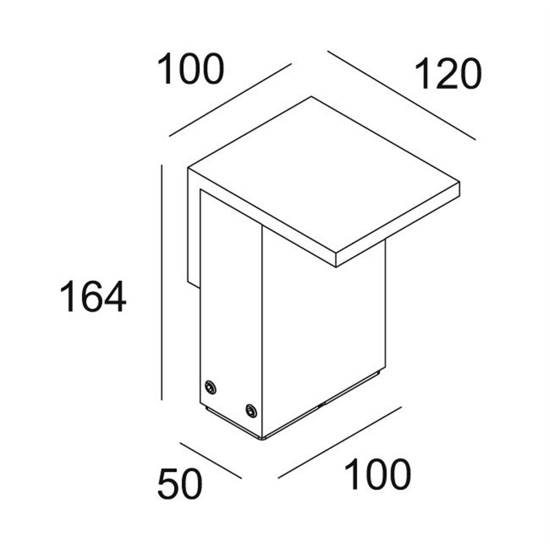 Delta Light OBLIX S 15 Tuinpaal