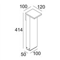 Delta Light OBLIX S 40 Tuinpaal