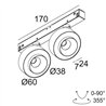 Delta Light M26L - ODRON 2/41 MDL Track lighting fixture