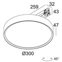 Delta Light MULTINOVA 30 TW ADM DIM5 Trackverlichting