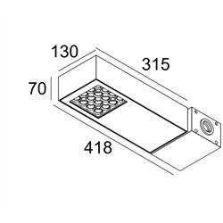 Delta Light Polesano spot Garden lamp