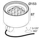 Delta Light FRAX MB POLE 927 LINEAR V DIM5 Tuinpaal