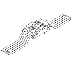 Delta Light THROUGH WIRING 48V-DC SPLIT-IT PRO