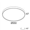 Delta Light MULTINOVA 55 TW PRISM ADM DIM5 Track lighting fixture