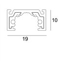 Delta Light SL19 - PROFILE 2m Trackverlichting