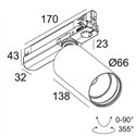 Delta Light SPY 66 ADM Trackverlichting