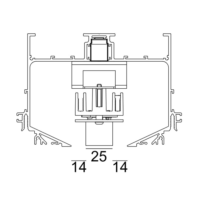Delta Light M52 - 1 Led DIM5 Trackverlichting
