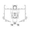Delta Light M52 - 1 Led DIM5 Track lighting fixture
