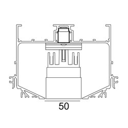 Delta Light M52 - 1 Led D DIM5 Track lighting fixture