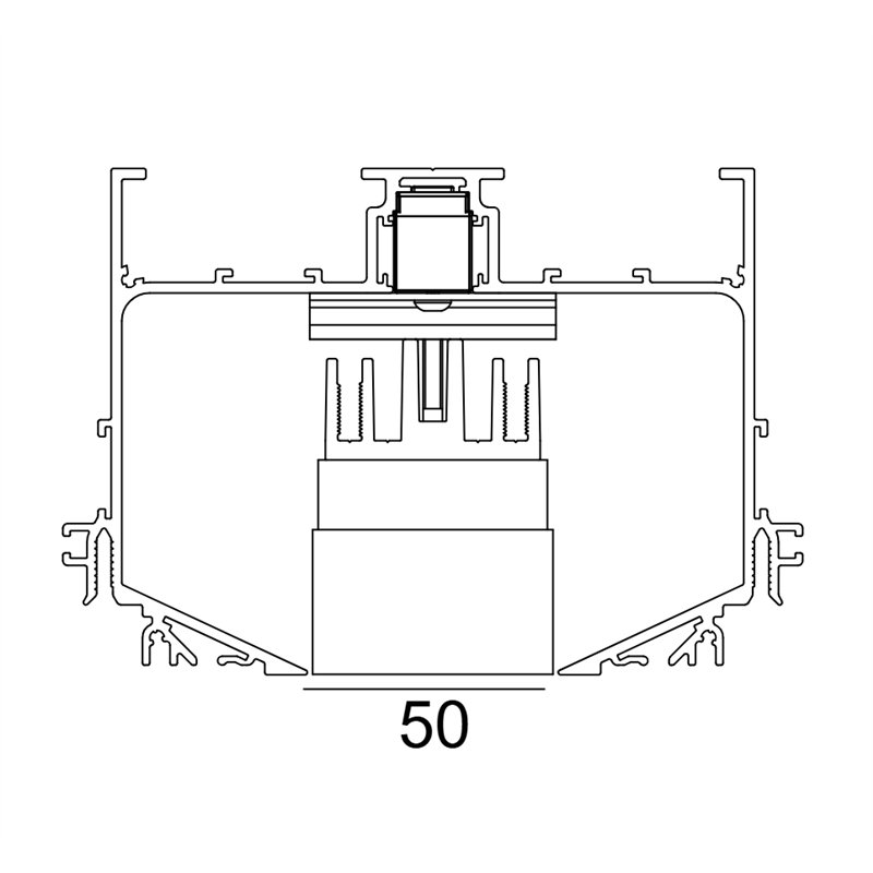 Delta Light M52 - 1 Led D DIM5 Trackverlichting