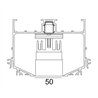 Delta Light M52 - 1 Led D DIM5 Track lighting fixture