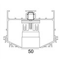 Delta Light M52 - 2 Led D MDL Trackverlichting
