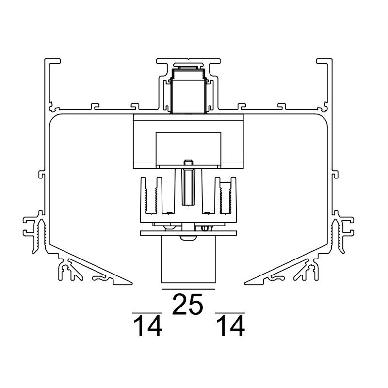 Delta Light M52 - 2 Led DIM5 Trackverlichting