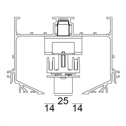 Delta Light M52 - 2 Led Ok DIM5 Track lighting fixture