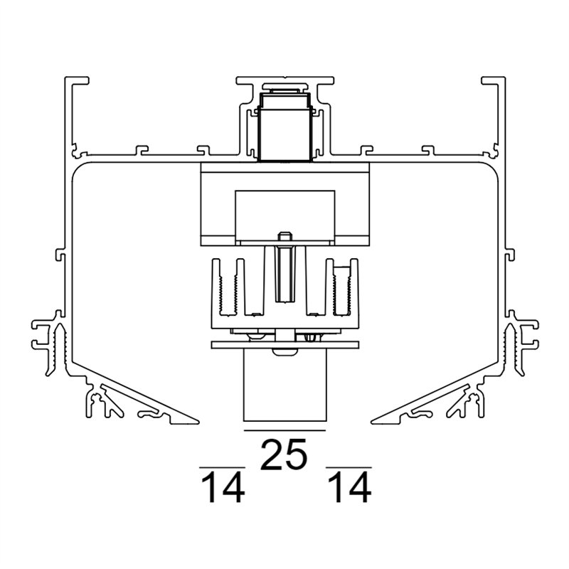Delta Light M52 - 2 Led Ok DIM5 Trackverlichting