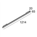 Delta Light M - Dot.Com Wallwash 12 DIM5 Trackverlichting