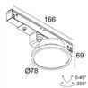 Delta Light M20/M26H - Haloscan MP Soft DIM5 Track lighting fixture