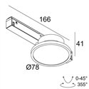Delta Light M26L - HALOSCAN MP DIM5 Trackverlichting