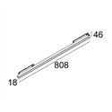 Delta Light M - Led Line He 1 X 18,4W DIM5 Trackverlichting