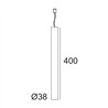 Delta Light M - Microspy 39 C DIM5 Track lighting fixture