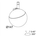 Delta Light M20/M26H - Tweeter BL DIM5 Trackverlichting