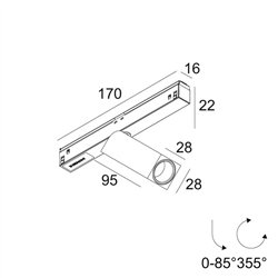 Delta Light M26L - Octav 27 MDL track lighting fixture