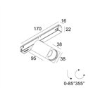 Delta Light M26L/M35R - Octav 39 MDL Trackverlichting